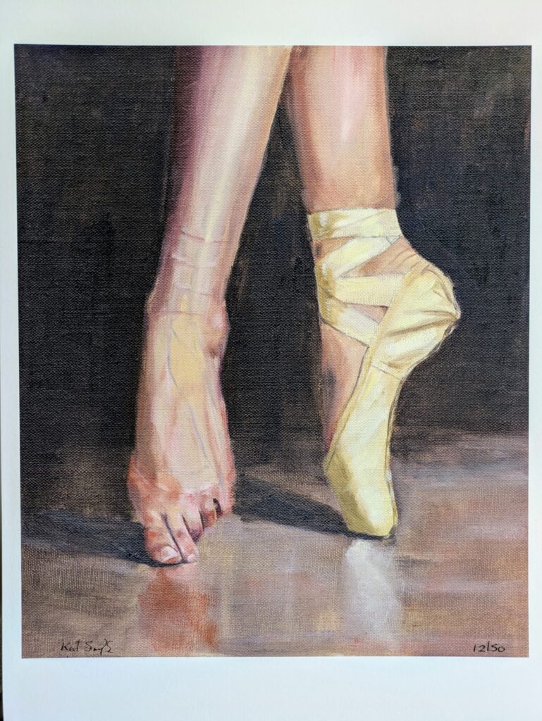 Limited Edition "Agony and Ecstasy" signed A3 print