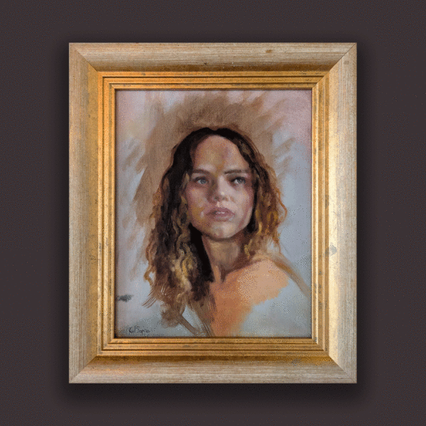 Olivia Oil painting - Image 2