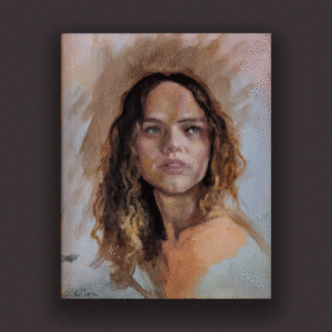 Olivia Oil painting